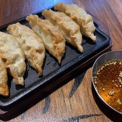 揚げキムチ餃子/揚げ肉餃子　各5個