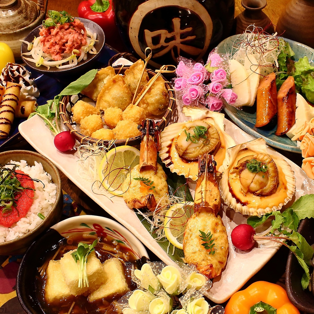 個室での大小宴会受付中！全席掘りごたつ個室でゆったりのんびり♪飲放付4000円～