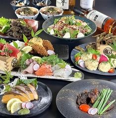 いろり燻のコース写真