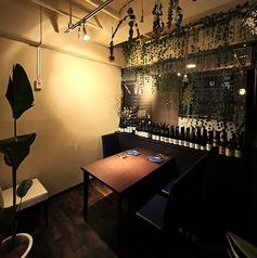 半個室のお席もございます