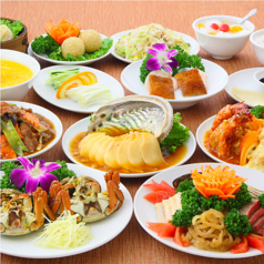 龍城飯店のコース写真