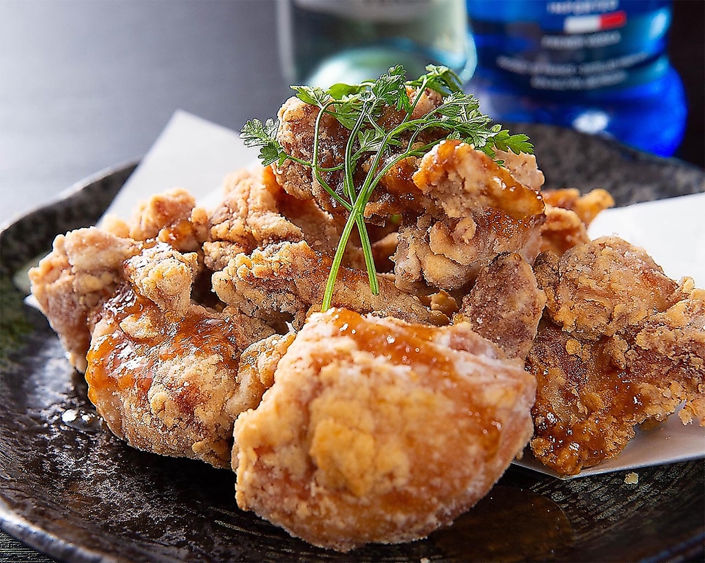 食べ飲み放題【手間暇かけた揚げもの】フライドポテト、チキン南蛮、油淋鶏、串カツなど♪