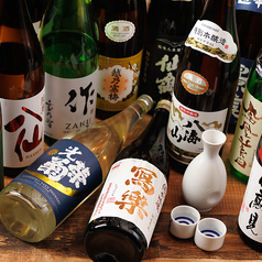 お酒好きの方必見！厳選した日本酒や焼酎の数々