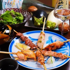 鶏肴 鹽火 とりさかな しおび 仙台国分町のコース写真