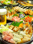 オープン記念の赤字覚悟贅沢コースは120分飲み放題付4000円→3000円！