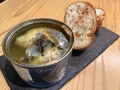 料理メニュー写真&nbsp;サバ缶のチーズアヒージョ