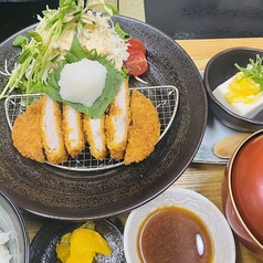 ロースカツ和風おろし膳