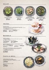 SALAD/FRITES/MUSSELS/PASTA & MEAL