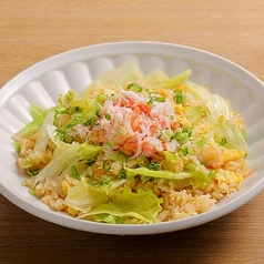 蟹レタス炒飯