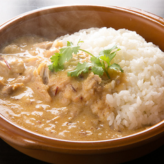 メキシコ風 鶏のクリーム煮 ライス添え
