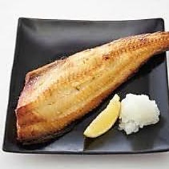 縞ホッケ半身焼き