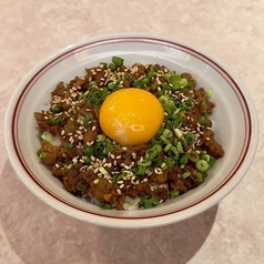 自家製中華鶏そぼろ丼