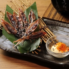 干しほたるいか卓上炭火炙り