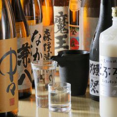 日本酒・焼酎充実の品揃え♪