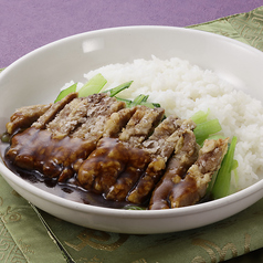 台湾風揚げ豚肩ロース丼