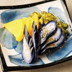 漬け物三種盛り