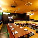 カラオケ付きのお部屋は全部で13部屋！大人数向けのカラオケ個室もご用意しております！