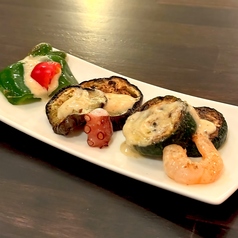 季節の焼き野菜～自家製バーニャソース添え～