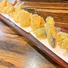 揚げたて天ぷら盛合わせ