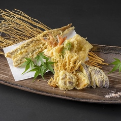 天ぷら盛り合わせ８種