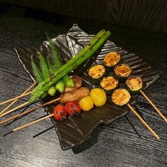 大将おまかせ野菜盛り