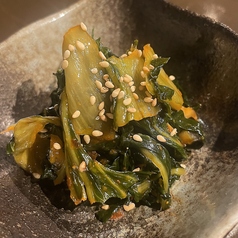 広島菜のキムチ