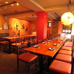 20名様から貸切可能♪テーブル席で靴を脱がずに済みますし貸切料は無料です！！ぜひお気軽にご相談ください♪　