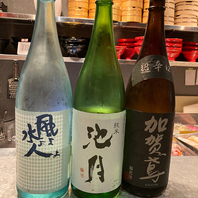 昼飲みに・・・石川県の地酒も豊富！