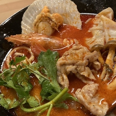 地鶏陶板焼とお酒