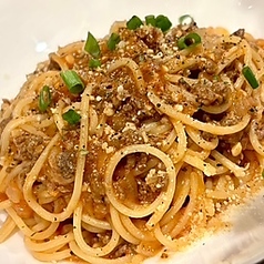 ミートソースパスタ