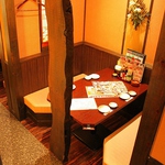 少人数様からOKのゆったり寛げる個室も完備◎プライベート時間を満喫できます！