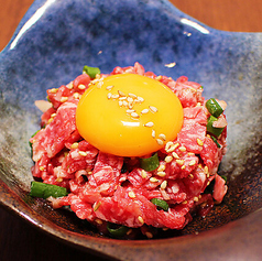 国産牛生ユッケ