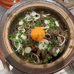 和牛ロースと原田の田舎卵の炊き込みご飯