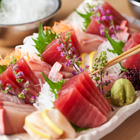 毎日市場から新鮮なお魚を仕入れてます！