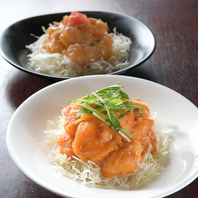 ボリューム満点の料理