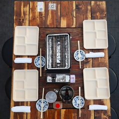 コースはBBQ5500円(税込)から◎(単品注文もOK！！)