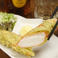 料理メニュー写真 大きな蟹カマ1本揚げ