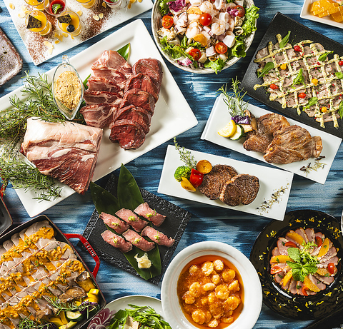 オーシャンビューで和・洋・中＆沖縄料理をブッフェスタイルで楽しむレストラン