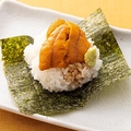 料理メニュー写真&nbsp;生うに海苔ご飯