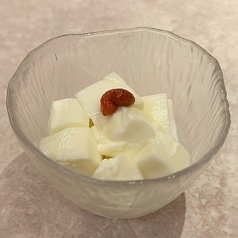 自家製杏仁豆腐