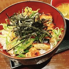 焼鳥丼 スープ付き