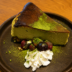 宇治抹茶バスクチーズケーキ