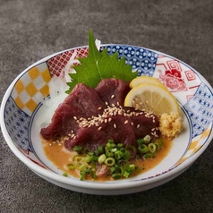 馬肉ごま刺し