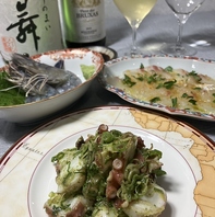 地産地消に拘った厳選食材をリーゾナブルに堪能できる