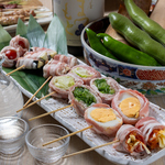 自慢の新鮮野菜を使った【野菜巻き】も大人気です！