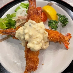 大エビフライ(2尾)