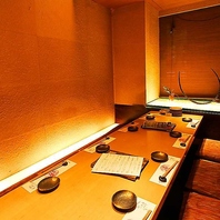 ご家族や接待に最適！掘りごたつのお席