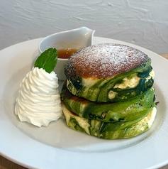 抹茶パンケーキ〈2枚〉