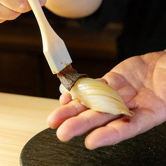 【おすすめの握り】8800円コース　墨いか