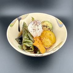 季節野菜の焼き浸し